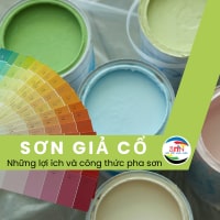 NHỮNG LỢI ÍCH VÀ CÔNG THỨC PHA SƠN GIẢ GỖ